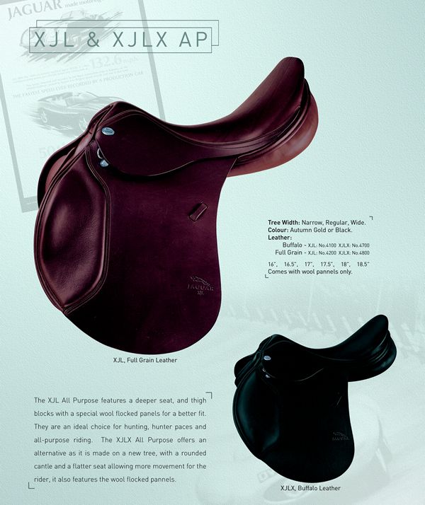Jaguar XJL & XJLX All Purpose Saddles