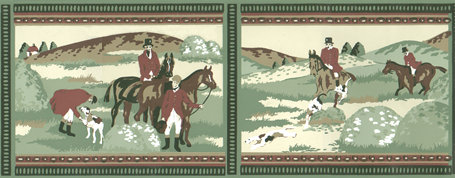 Sherlock's Hunt Wall Border